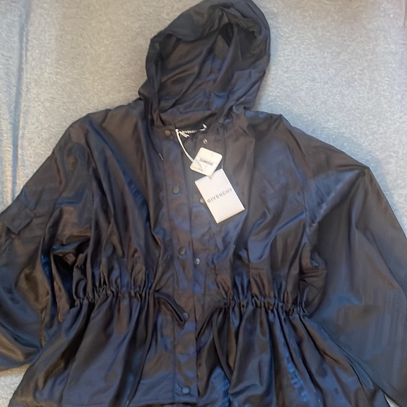 Women’s black Givenchy “Jacquard logo jacket” size small (New) - Picture 1 of 6
